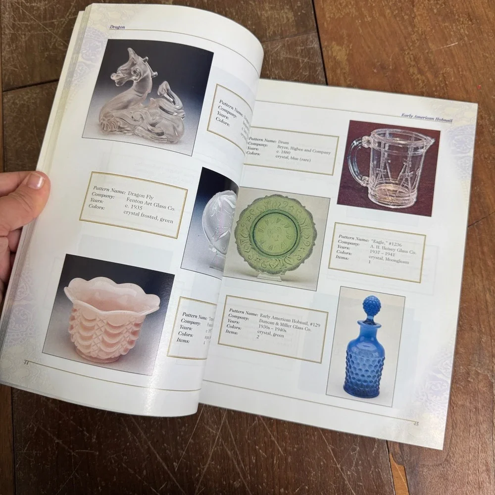 Florence's Glassware Pattern‎ Identification Guide Book Volume IV 1900-1960s